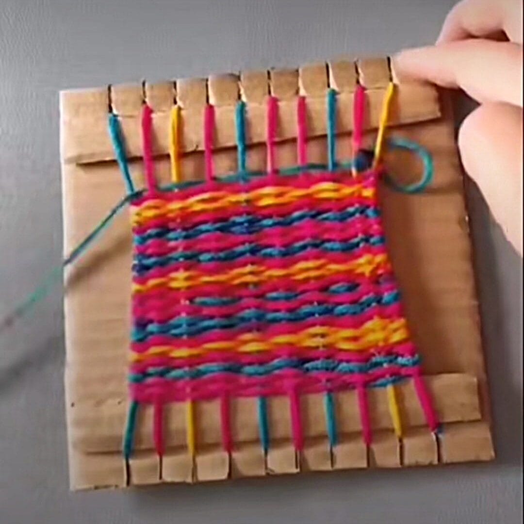 Photo de l'atelier Tissage aux couleurs du monde